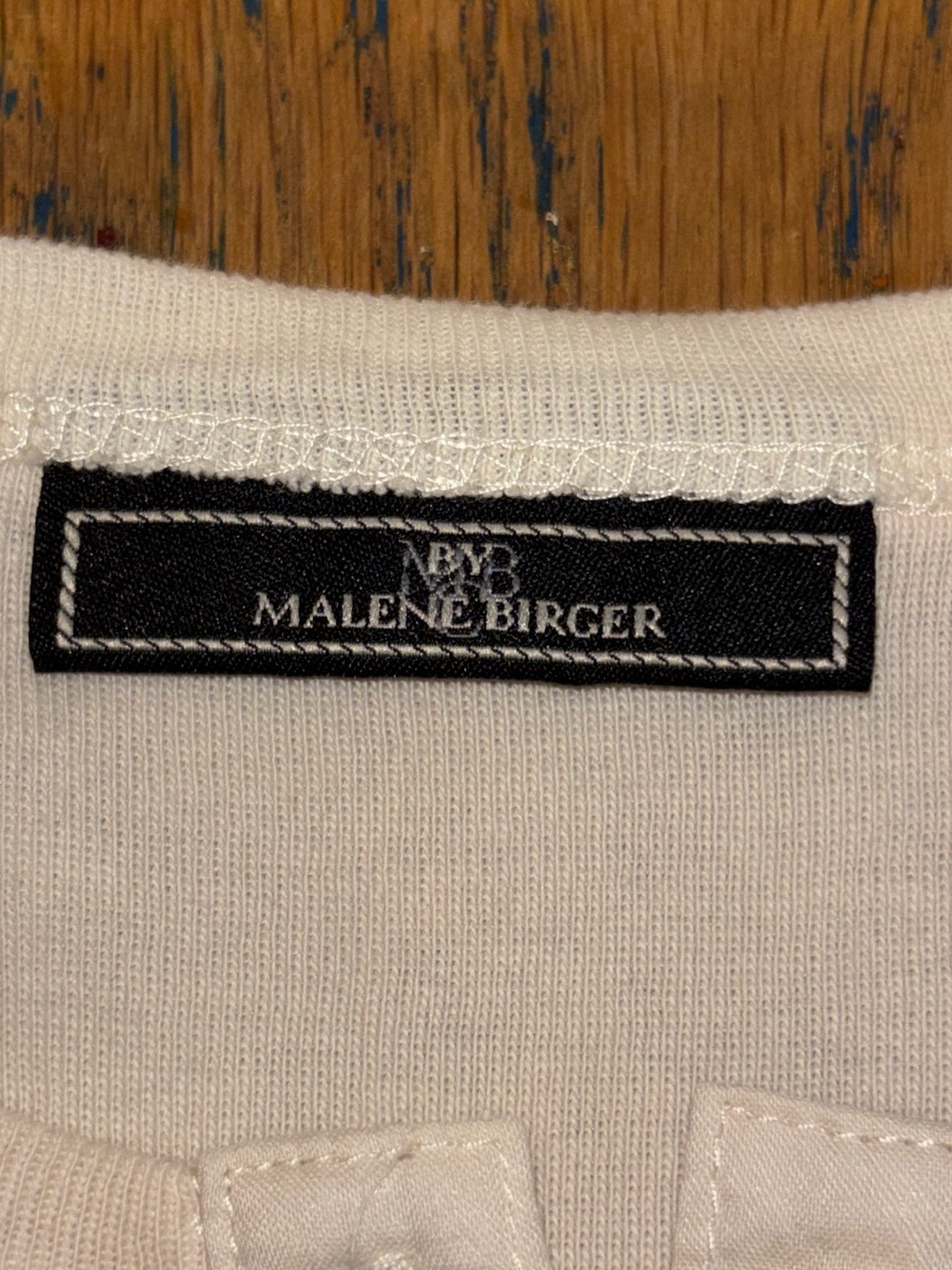 By Malene Birger Cream Fine Knit Sleeveless Top – Estimated Size XS - Picture 2 of 9